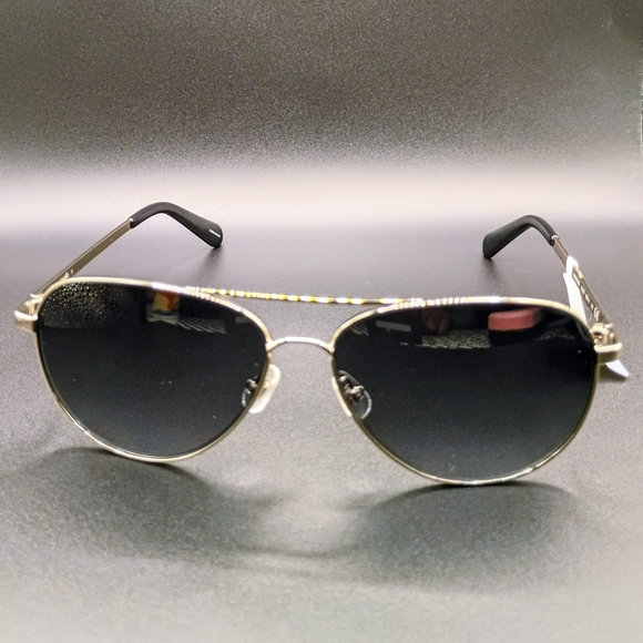 Kate Spade Black Sunglasses with Pink Case - Picture 3 of 4